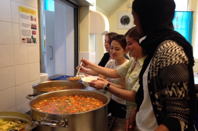 Soup Kitchen helpers